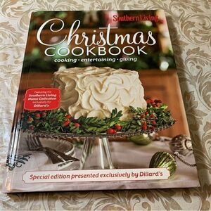 Southern Living Christmas Cookbook Dillards & Ronald McDonald House 2 Books in 1